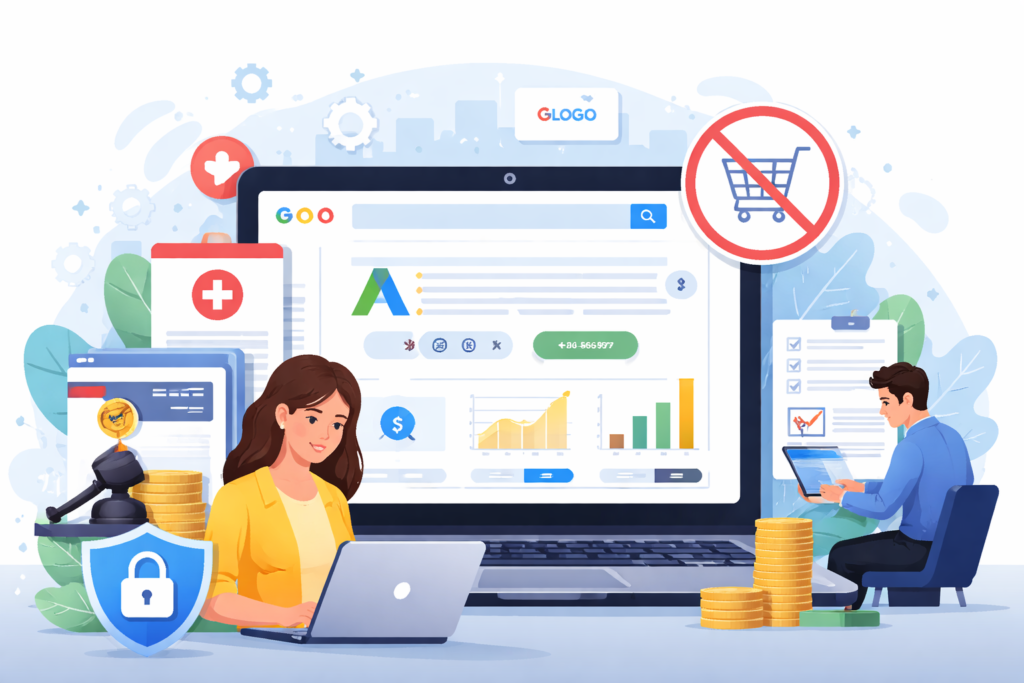 Running Google Ads in Restricted Niches Without Remarketing: A Smarter Approach