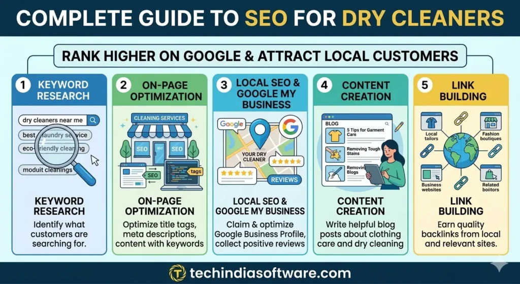 SEO Services for Dry Cleaners: A Complete Guide to Ranking Higher on Google
