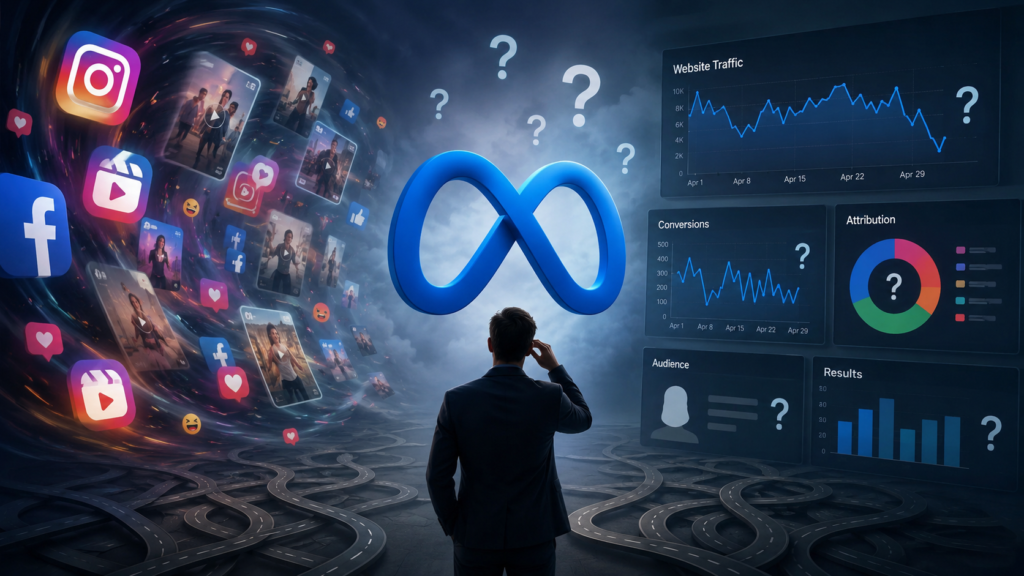 Meta’s Identity Crisis: What Traffic Data Is Really Telling Marketers