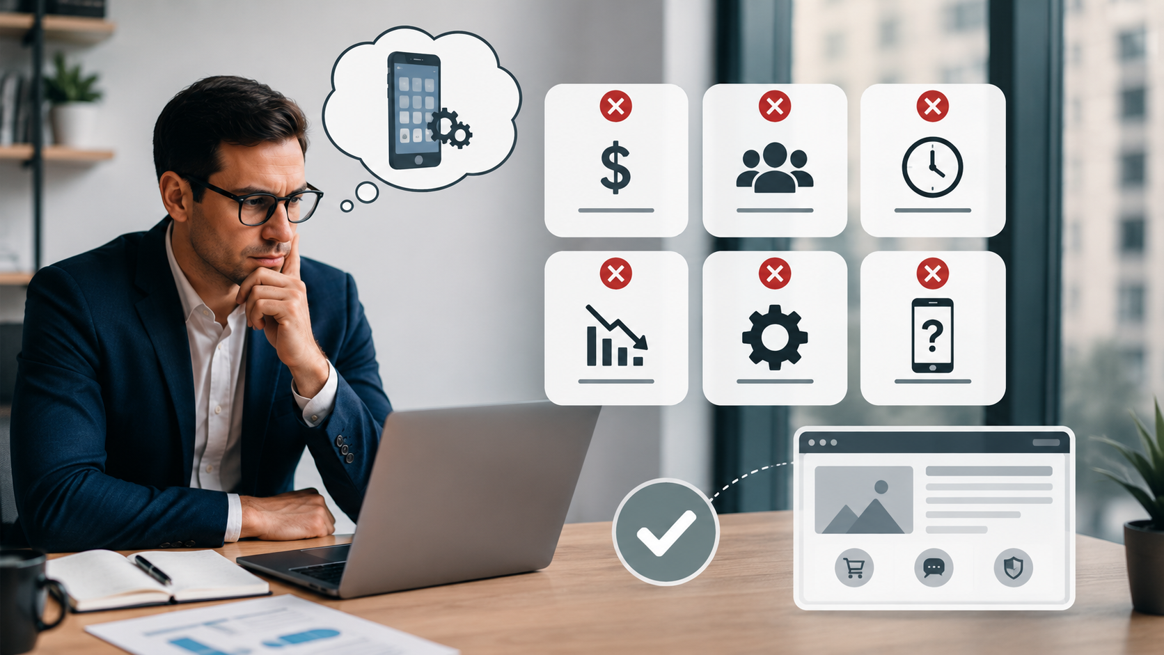 Businesses Shouldn't Build a Mobile App
