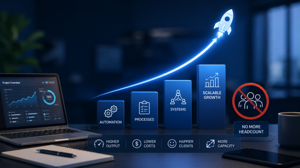 How Agencies Scale Without Increasing Payroll