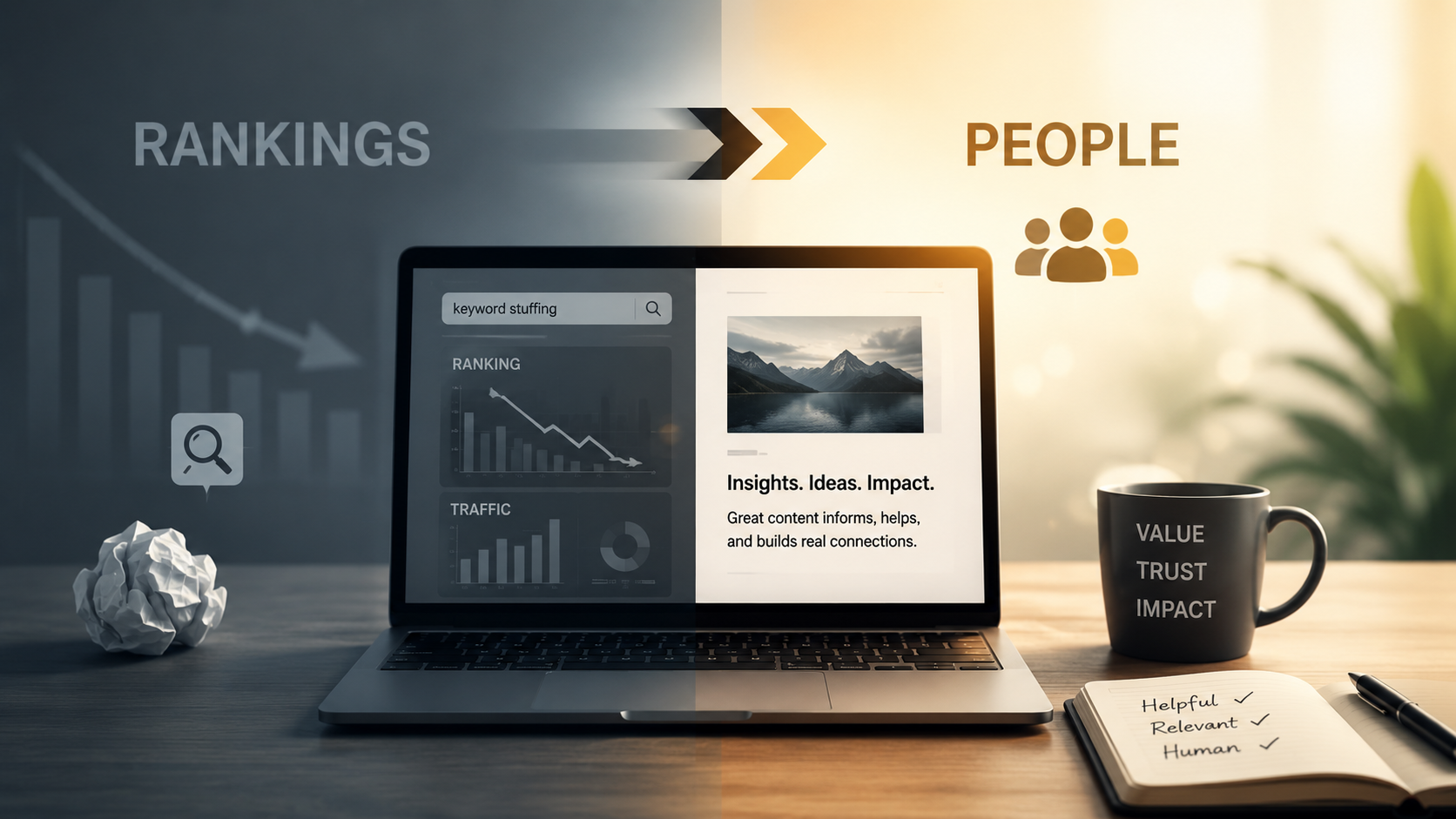 Greatest Content Is No Longer Written for Rankings