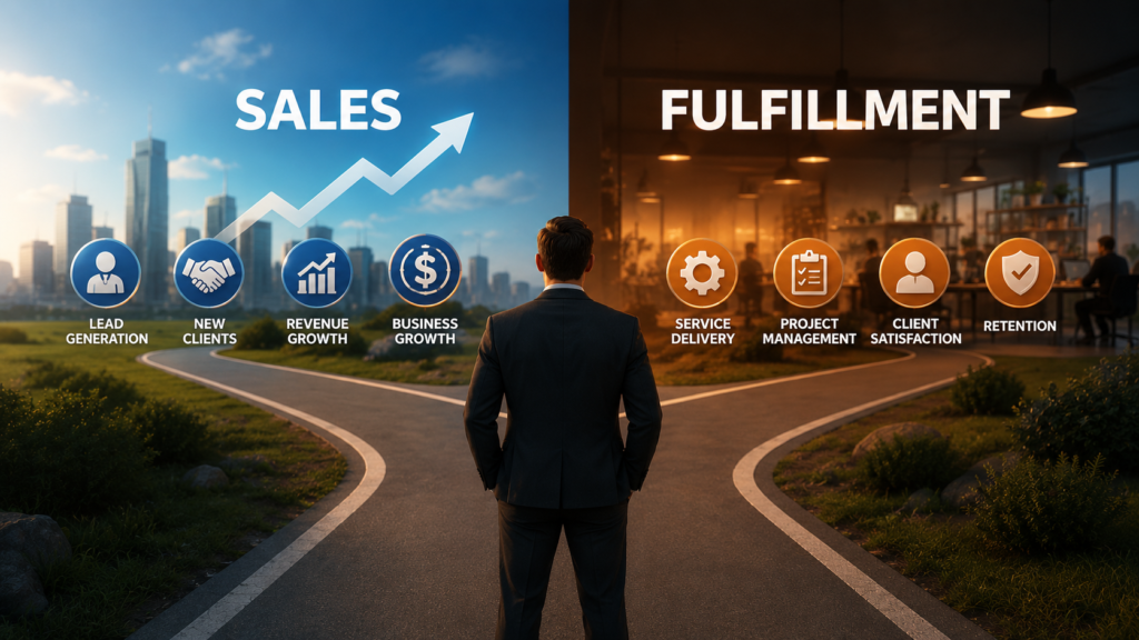 Why Smart Agencies Focus on Sales, Not Fulfillment