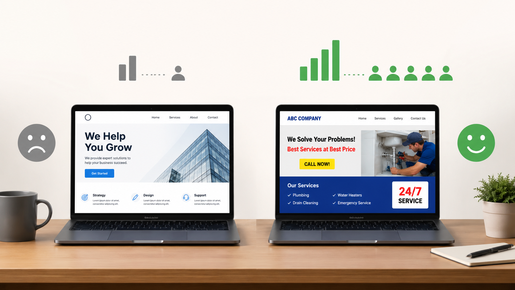 Competitor With a Worse Website
