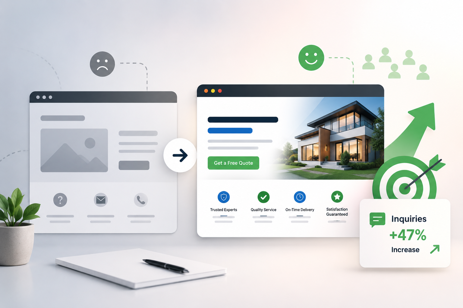 Small Website Change That Increased Inquiries
