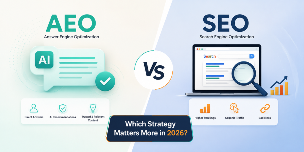 AEO vs SEO: Which Strategy Matters More in 2026?