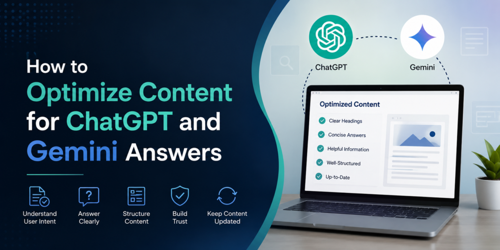 How to Optimize Content for ChatGPT and Gemini Answers