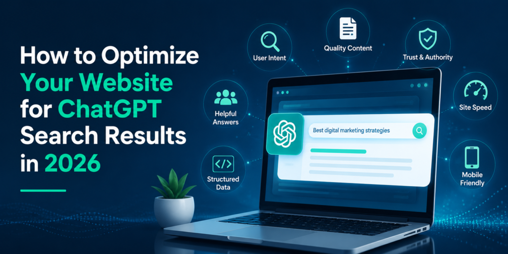 How to Make Your Website Better for 2026 ChatGPT Search Results