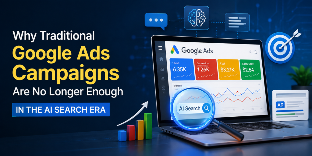 Why Traditional Google Ads Campaigns Are No Longer Enough in the AI Search Era