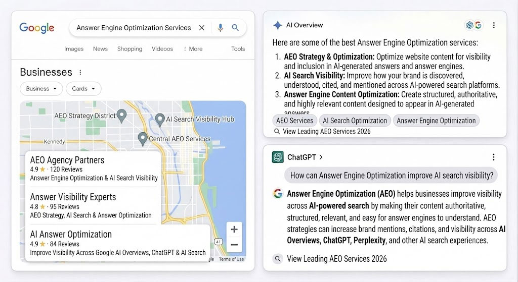 AEO Search Visibility