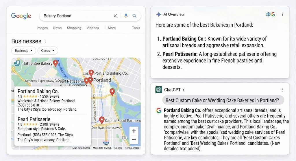 Bakery SEO Map