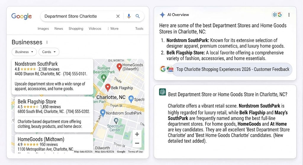 Departmental Store SEO