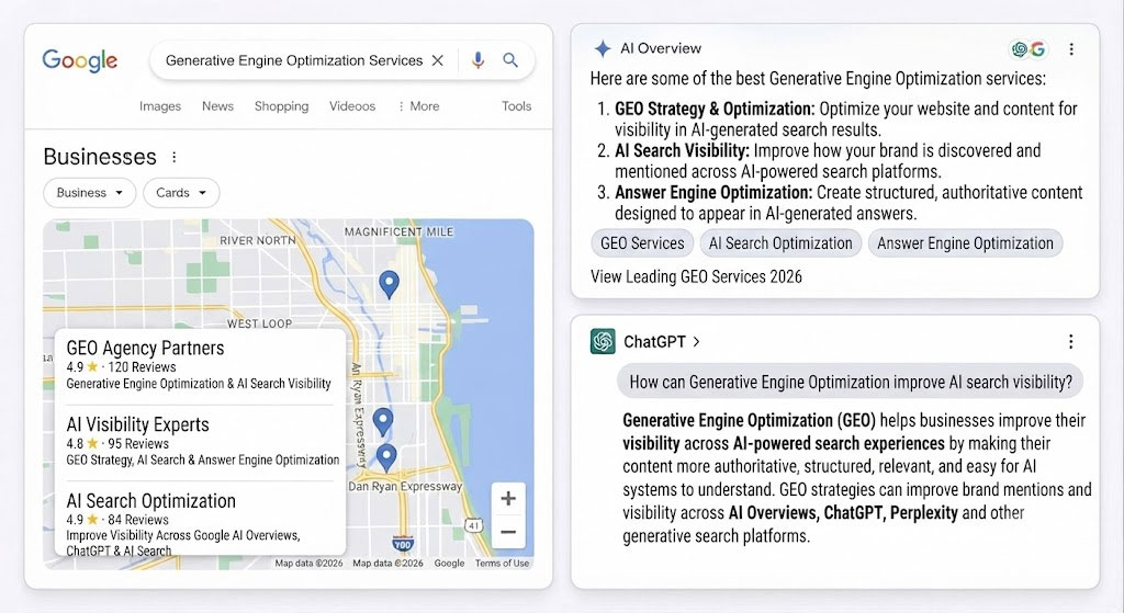 AI Search Visibility Dashboard