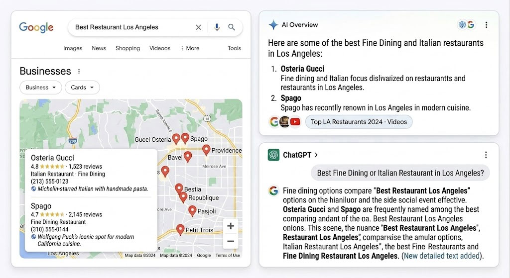 Restaurant Map