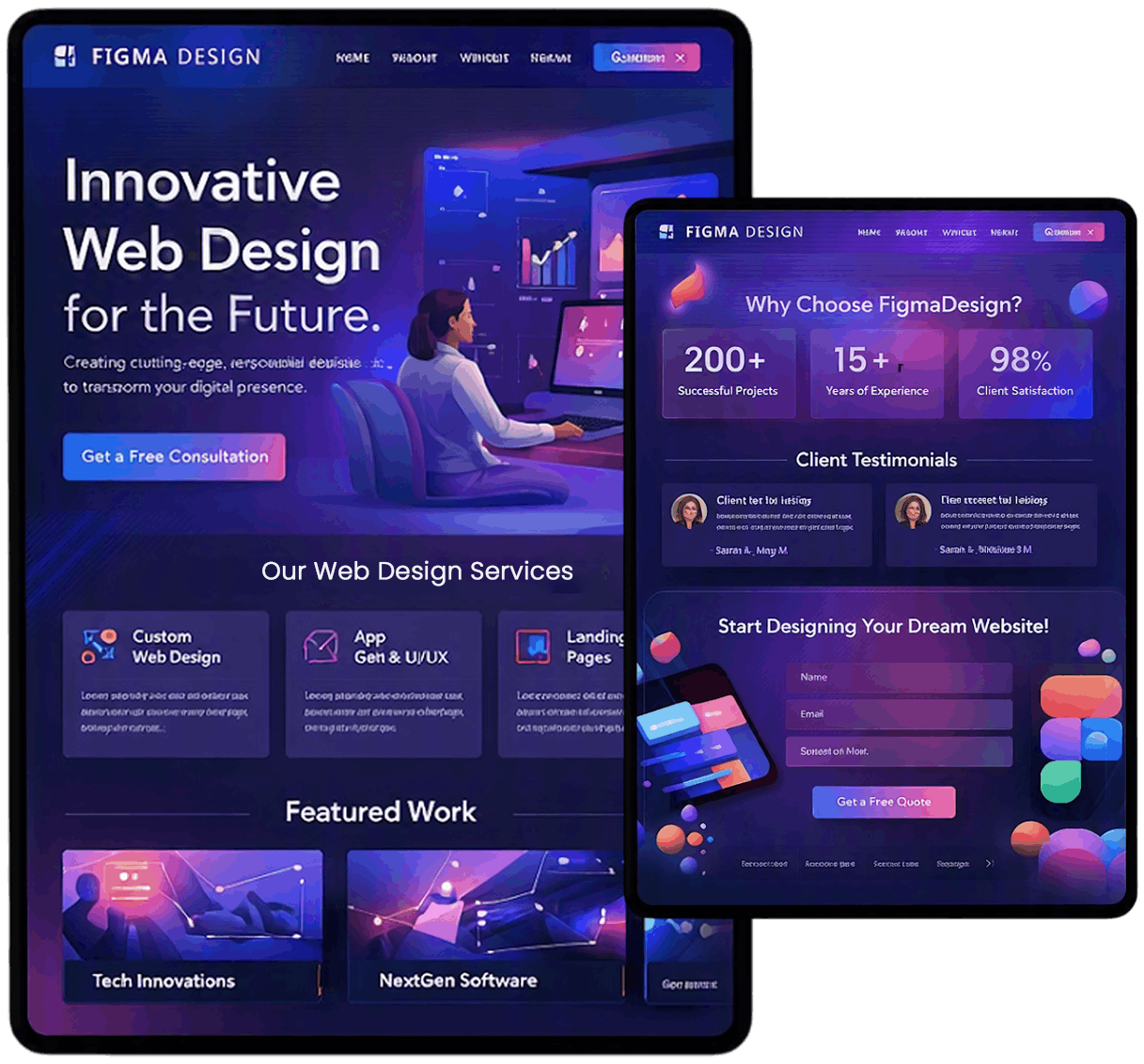 Figma Web Design Services