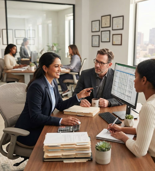 Legal team collaborating