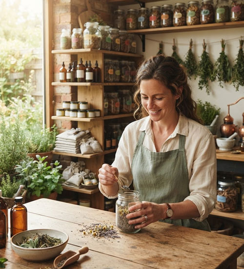 Herbal products team collaboration